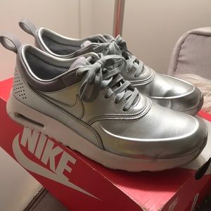 Silver Nike Air Max